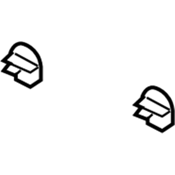 Dodge 68213384AA Lower Insulator Nut