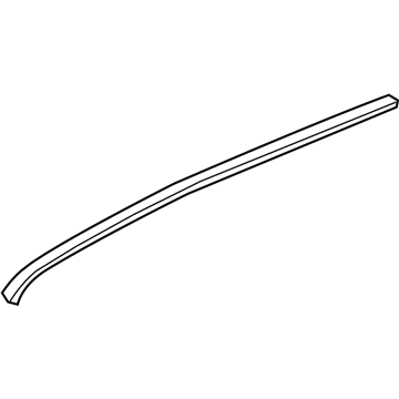 Jeep 55079291AD Roof Weatherstrip