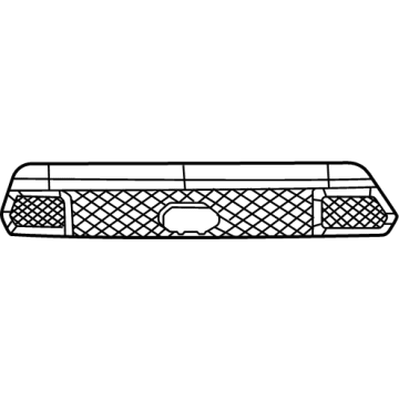 Jeep 6VH24GXHAA Lower Grille