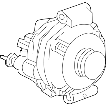 Dodge Alternator - 4896805AE