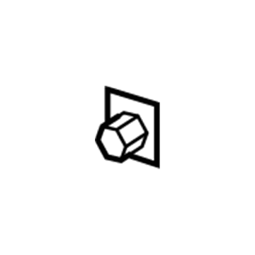 Dodge 6506878AA Impact Bar Nut