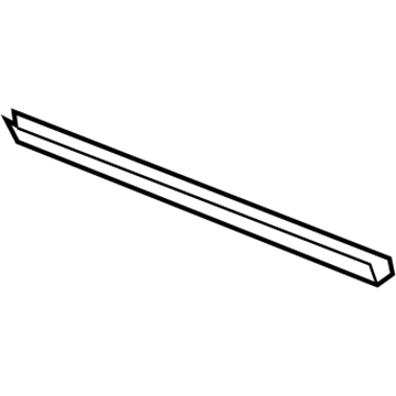 Dodge 5065160AF Lower Weatherstrip