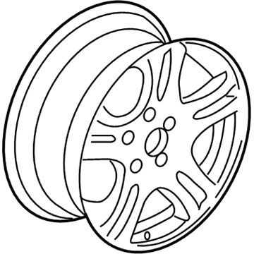 Dodge 5105078AB Wheel, Steel