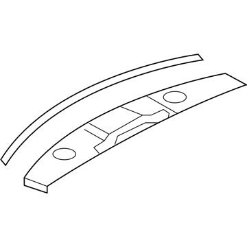 Dodge 1CQ42XDHAD Defroster Grille