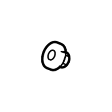 Jeep 6512602AA Gear Assembly Nut