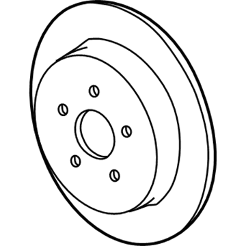 Dodge Neon Brake Disc - 5273141AB
