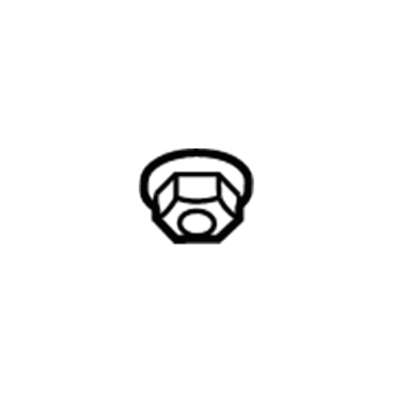 Dodge 6506587AA Lower Ball Joint Nut