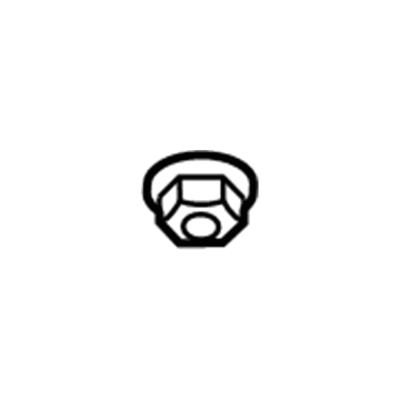 Dodge 6100517 Shock Nut
