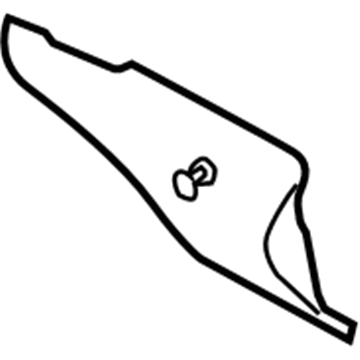 Mopar UF86DX9AA Side Panel, Passenger Side Mopar UF86DX9AA Side Panel, Passenger Side