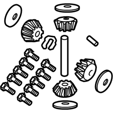 Mopar 4798912AG Drive Gear, Rear Center