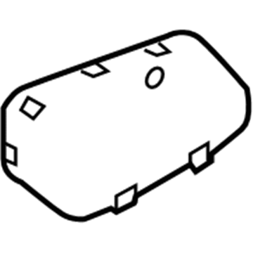 Mopar 1BG421D5AA Bezel, Gray, Passenger Side Mopar 1BG421D5AA Bezel, Gray, Passenger Side