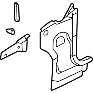 Mopar 5014672AE Reinforcement, Passenger Side Mopar 5014672AE Reinforcement, Passenger Side
