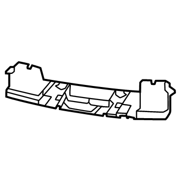 Mopar 68533284AA Baffle, Front Lower