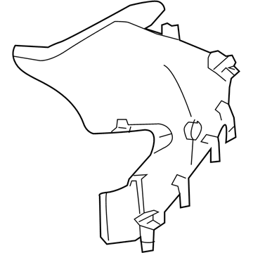 Chrysler YA74BD1AA Quarter Trim Panel