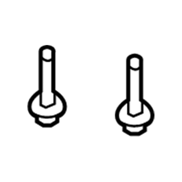 Jeep 5183404AA Sunvisor Screw