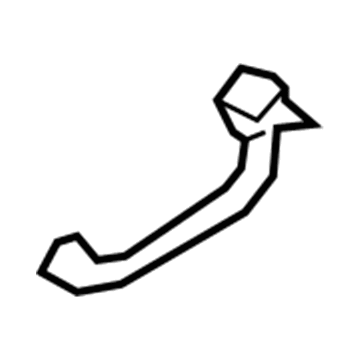 Mopar QY66DW1AD Grip Handle, Rear Passenger Side