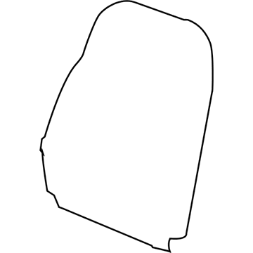 Mopar 5175824AA Seat Back Frame, Front Passenger Side