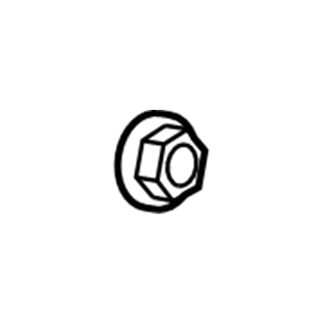 Dodge 6104725AA Heat Shield Retainer Nut