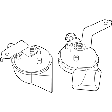 2014 Dodge Challenger Horn - 68087085AB