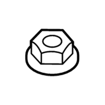Dodge 6104720AA Gear Assembly Nut