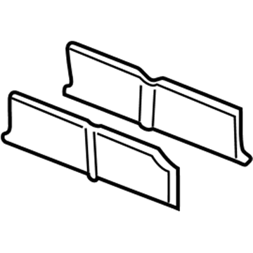 Dodge 5080733AA Armrest Base Insert