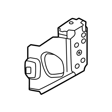 Ram 68134356AA Rear Pillar Reinforcement