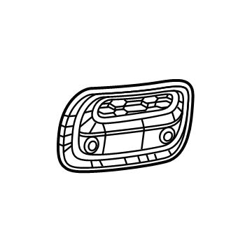 Mopar 68668547AA Cover - Lamp Opening