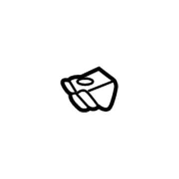 Jeep J4007456 Support Rod Retainer