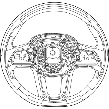 Ram ProMaster EV Steering Wheel - 7HT34LXHAA