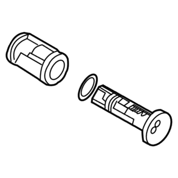 Dodge 5083915AB Ignition Cylinder