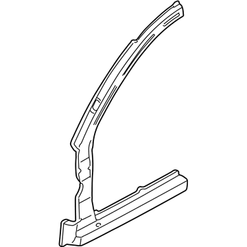 Dodge 5080652AA Hinge Pillar