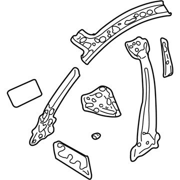 Dodge 5066266AA Inner Panel Assembly