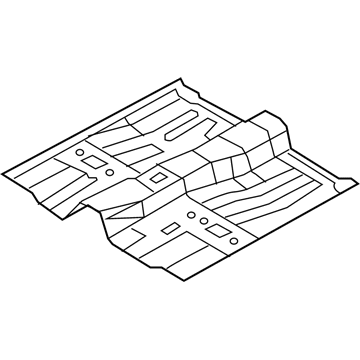 Chrysler Floor Pan - 5076465AB