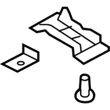 Mopar 4389934AE Floor Reinforcement, Front Passenger Side
