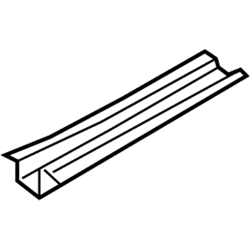 Mopar 5155204AA Floor Side Rail, Front