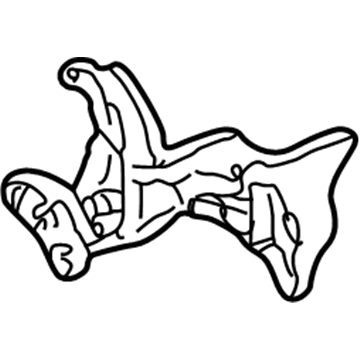 Jeep 53008614 Compressor Mount Bracket