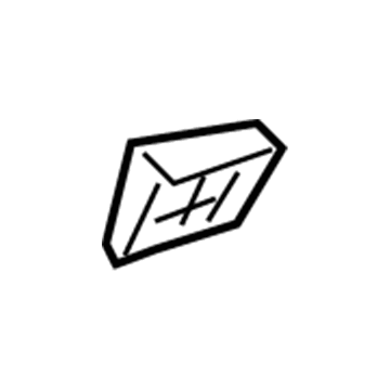 Chrysler 5097921AA Glove Box Door Striker