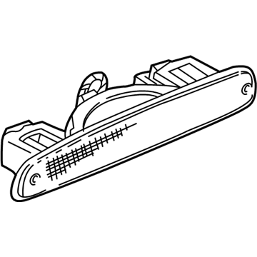 Dodge 55056203AH High Mount Lamp