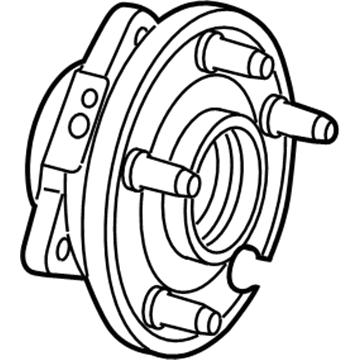 Jeep 52089434AE Hub Assembly