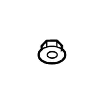 Jeep 6104717AA Shock Nut