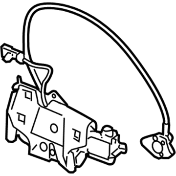 Dodge Viper Trunk Lid Latch - 5030356AB