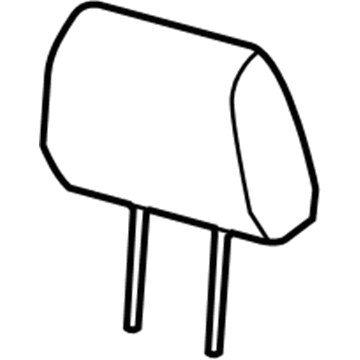 Dodge 1LH261K7AA Headrest