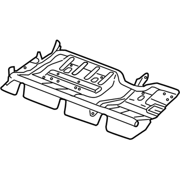 Dodge 68044746AA Frame-Seat Cushion