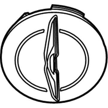 Chrysler Emblem - 1LB74NTSAB