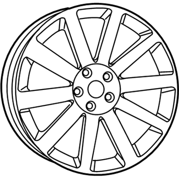 Chrysler 1PA56GSAAC Wheel, Alloy