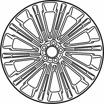 Chrysler 1LS67GSAAD Wheel, Alloy