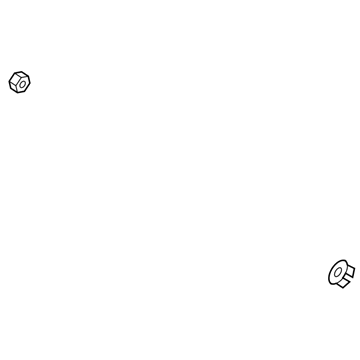 Dodge 6506746AA Stabilizer Link Nut