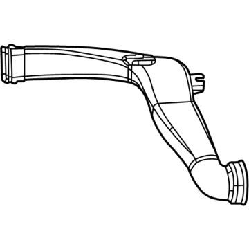 Jeep 68416548AA Side Duct