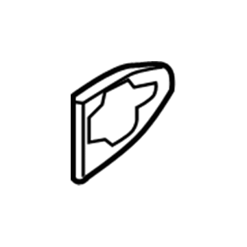 Dodge 68006567AA Handle, Outside Pad