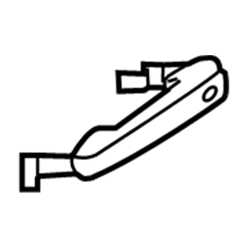 Dodge 68006564AA Handle, Outside